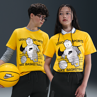 NIKE - 中国代表 バスケットボール ユニフォーム L 易建聯 NIKE CZ4255 Nike x LEGO® Collection Big Kids' T-Shirt. Nike.com